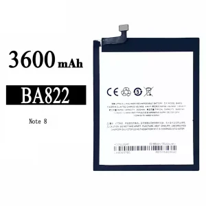 New phone battery BA822 for Meizu NOTE 8