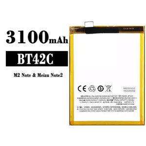 New phone battery BT42C for Meizu Note2/M2 Note
