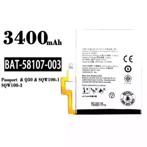New phone battery BAT-58107-003 for BlackBerry Passport/Q30/SQW100-1/SQW100-3