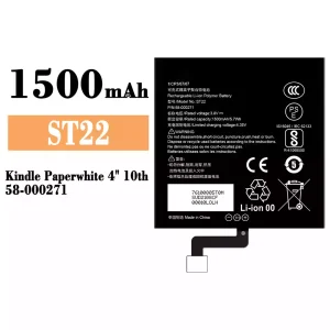 New phone battery ST22 for Amazon Kindle Paperwhite 4"10th/58-000271