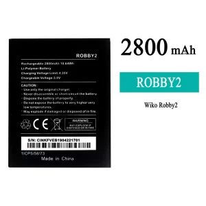 New phone battery ROBBY2 for WIKO