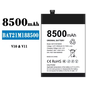 New phone battery BAT21M188500 for Doogee V10/V11