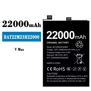 New phone battery BAT22M23H22000 for Doogee V Max
