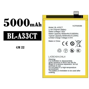 New phone battery BL-A33CT for General Mobile GM 22
