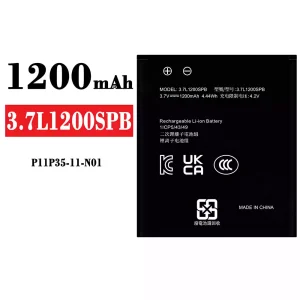 New phone battery 3.7L1200SPB for Texas Instruments P11P35-11-N01