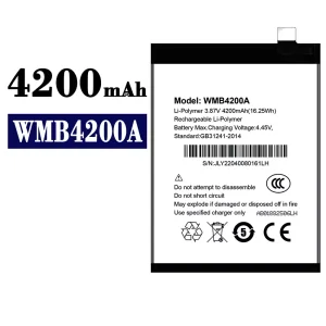 New phone battery WMB4200A for WALTON