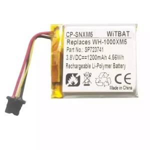 Bluetooth Headphone battery for Sony WH-1000XM5,WF-1000XM5