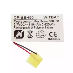 Bluetooth Headphone battery for Sony SBH50,SBH52
