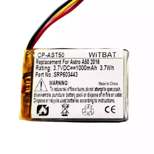 Bluetooth Headphone battery for Astro A50,Astro A20,Astro A38,HyperX Cloud Core Wireless