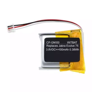 Bluetooth Headphone battery for Jabra Engage 65 convertible,Jabra Engage 75 convertible,AHB701718HPJT