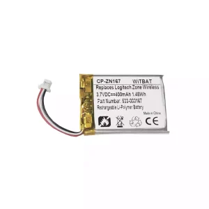Bluetooth Headphone battery for Logitech 533-000167