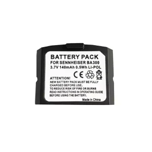 Bluetooth Headphone battery for Sennheiser BA300,500898