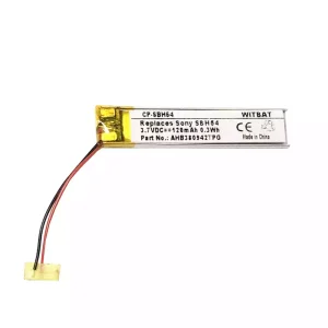 Bluetooth Headphone battery for Sony SBH54,AHB380942TPG,380942(2 wire)