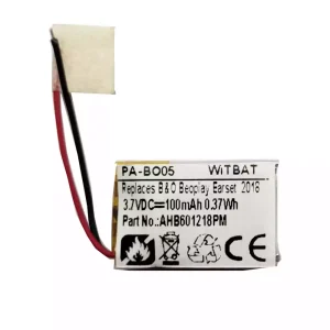 Bluetooth Headphone battery for B&O Beoplay Earset 2018,Jabra Talk 15 SE,AHB601218PM