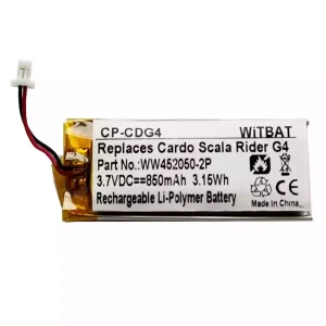 Bluetooth Headphone battery for Cardo Scala Rider G4,G9,G9X,Schuberth C3