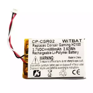 Bluetooth Headphone battery for Corsair Gaming H2100