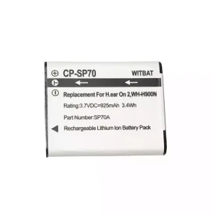 Bluetooth Headphone battery for Sony NP-SP70,SP70A,SP70B
