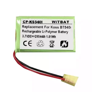 Bluetooth Headphone battery for Koss KPH7 Wireless,Koss BT540i