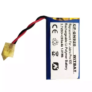 Bluetooth Headphone battery for Jabra Pro 900,Pro 920,Pro 923,Pro 930,Pro 935,AHB512229PS