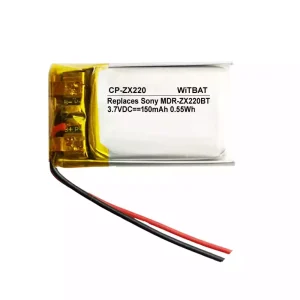 Bluetooth Headphone battery for Sony MDR-ZX220BT