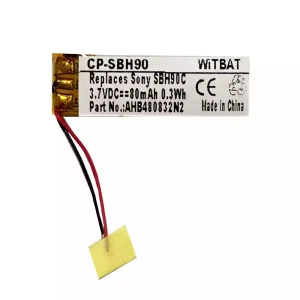 Bluetooth Headphone battery for Sony SBH90C,SBH82D,AHB480832N2
