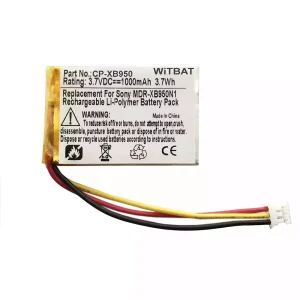 Bluetooth Headphone battery for Sony WH-CH700N,MDR-XB950N1,SRS-WS1