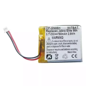 Bluetooth Headphone battery for Jabra Elite 85h,Jabra Elite 75t,Evolve2 85,PL661935V