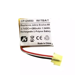 Bluetooth Headphone battery for Jabra AHB472625PLT,AHB682828PS