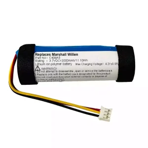 Bluetooth speaker battery for Marshall Willen,C406A5
