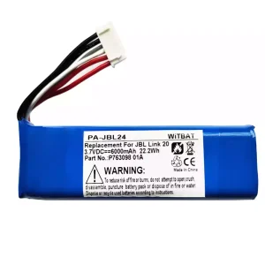 Bluetooth speaker battery for JBL Link 20,P763098 01A