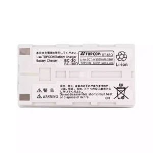New battery for TOPCON BT-66Q RC-3 GMS-2 GPS FC-100