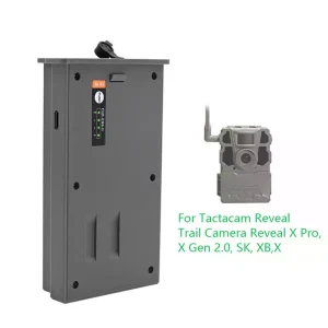 New battery for Tactacam Reveal Hunting Camera X Pro,X Gen 3.0,X Gen 2.0,Camera XB,Camera SK