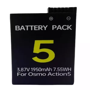 New battery for DJI BCX204-1950-3.87,Action 5, Action 5 Pro