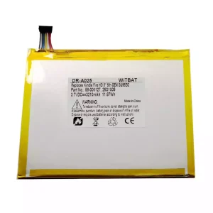 New battery for Amazon Kindle Fire HD 8" 5th GEN,SG98EG 26S1009