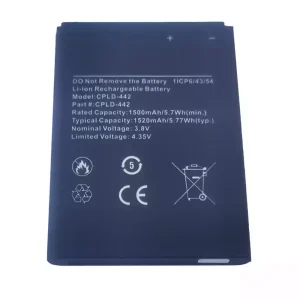 New battery for Coolpad Belleza CP3321AT,CPLD-442