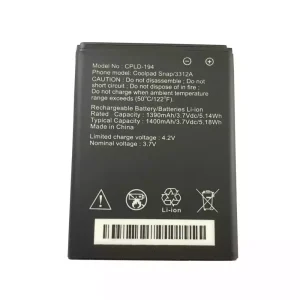 New battery for Coolpad Snap 3312A,CPLD-194
