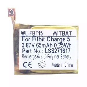 New battery for Fitbit Charge 5 FB421,LSS271617