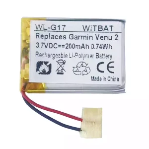 New battery for Garmin Venu 2S,361-00137-10