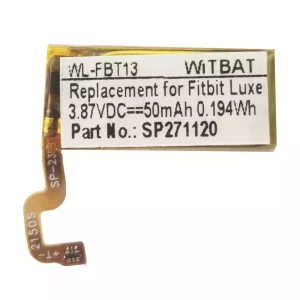 New battery for Fitbit Luxe,LSS271120P,SP271120P