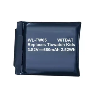 New battery for TicWatch Kids WG11066,DRE622732SA