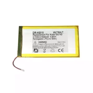New battery for Nook Glowlight Plus 7.8,BNRV700,PR-285084
