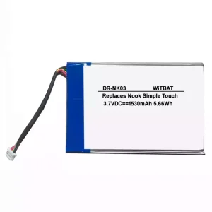 New battery for Barnes & Noble Nook simple Touch BNRV300 BNTV350,S11ND018A,MLP305787