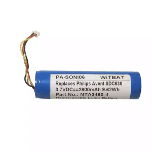 New battery for Philips Avent SDC630,NTA3460-4