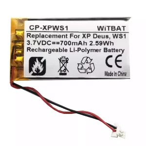 New battery for XP ORX Deus,WS1,WS2,WS3,WS4,WS5