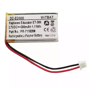 New battery for Educator ET-300 EZ-900,PR-762229N