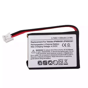 New battery for Teledex IPN964591,IPN965591,BATT-IPN