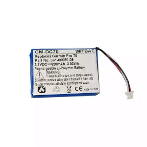 New battery for Garmin 361-00056-07,361-00056-09