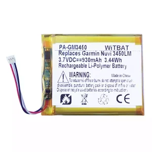 New battery for Garmin 361-00046-00,361-00046-02,361-00046-07