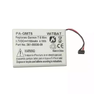 New battery for Garmin T 5 Mini,TT 15 Mini GPS,361-00035-09