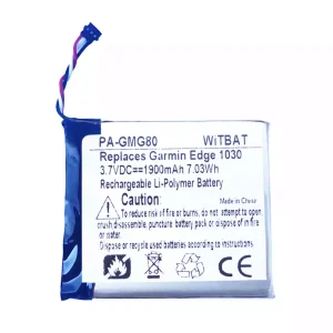 New battery for Garmin Edge 1030 GPS,Approach G80,361-00105-00